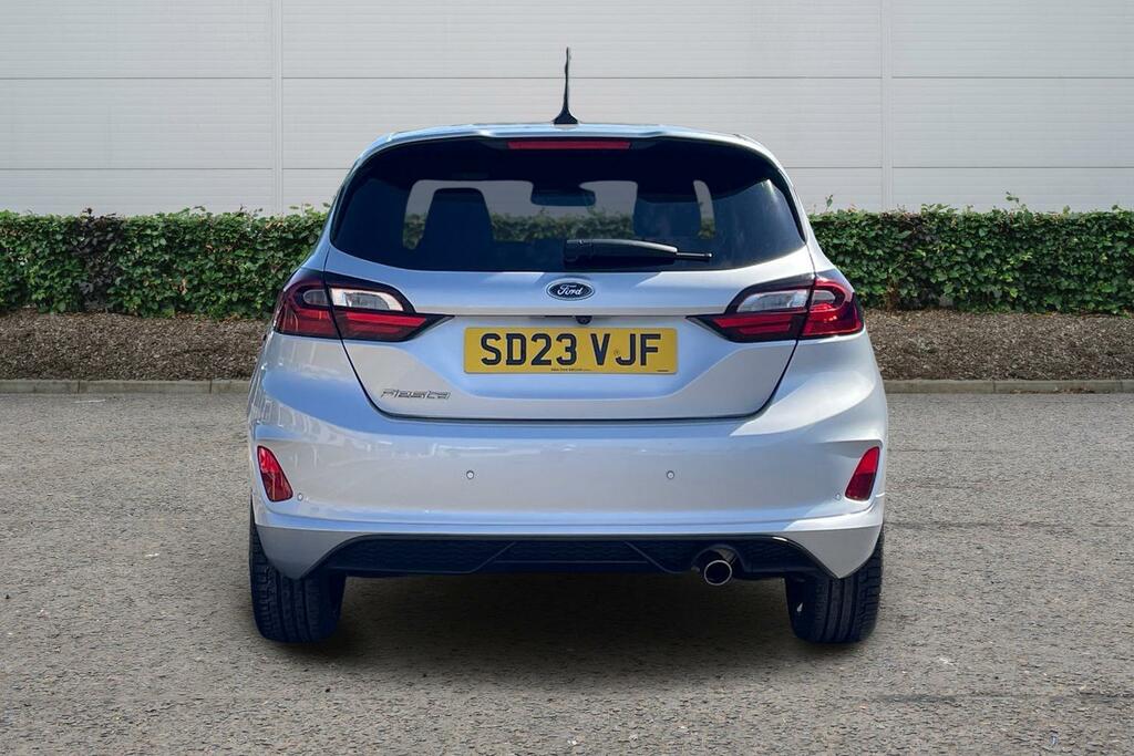 Ford Fiesta 1.0 Ecoboost St-line X SD23VJF Silver #5
