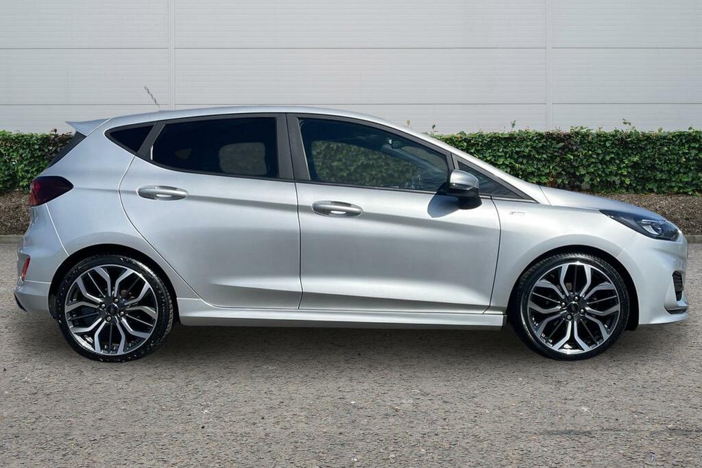 Ford Fiesta 1.0 Ecoboost St-line X SD23VJF Silver #3