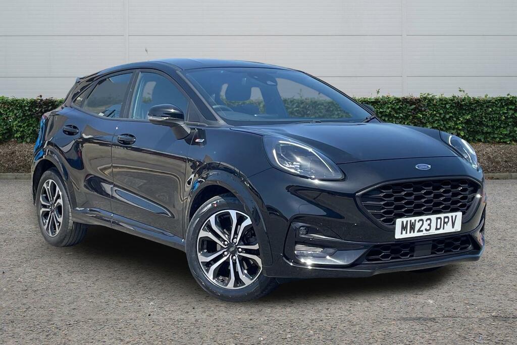 Ford Puma 1.0 Ecoboost Hybrid Mhev 155 St-line Black