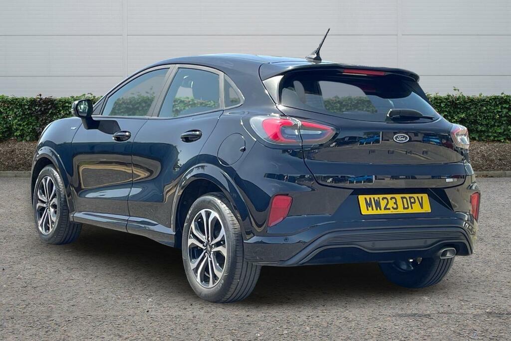 Ford Puma 1.0 Ecoboost Hybrid Mhev 155 St-line MW23DPV Black #2