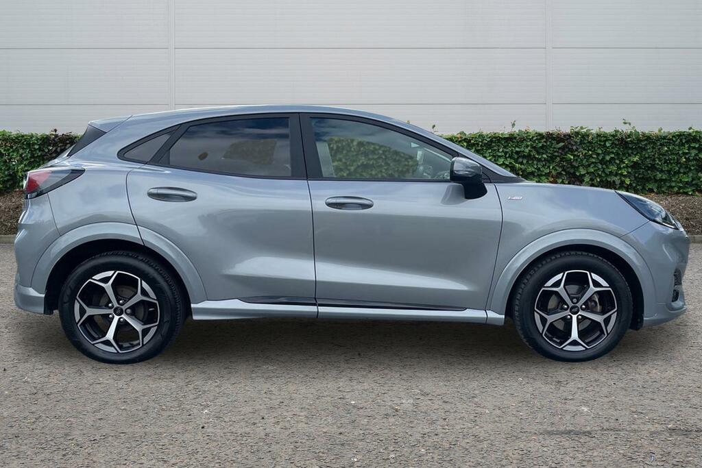 Ford Puma 1.0 Ecoboost Hybrid Mhev St-line BX74RKK Silver #5
