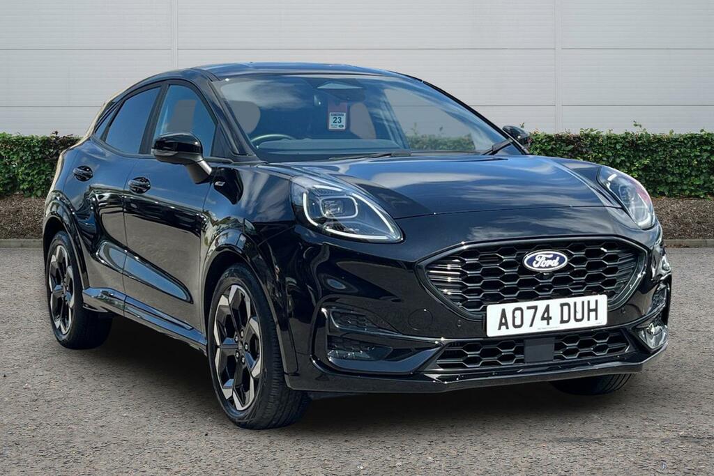 Ford Puma 1.0 Ecoboost Hybrid Mhev St-line X Dct Black