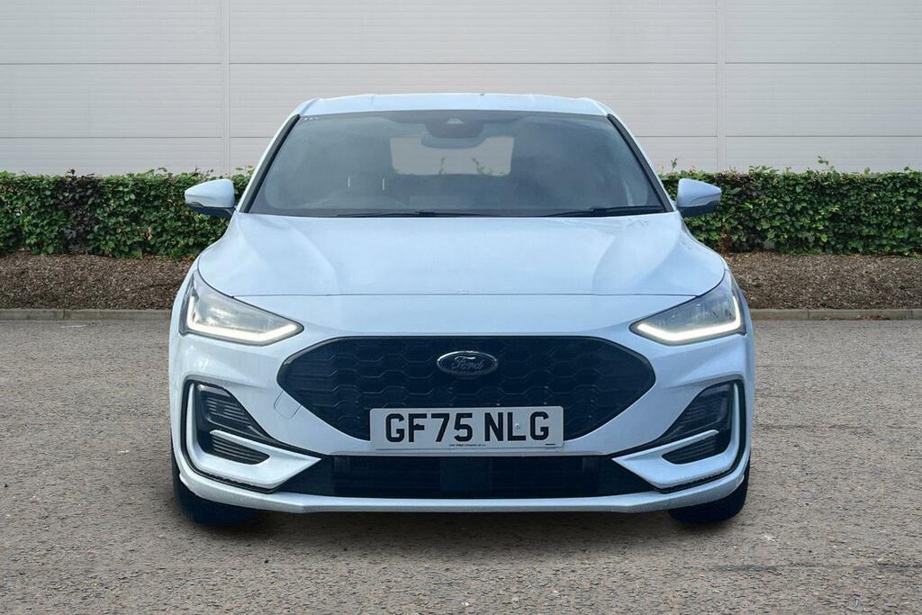 Ford Focus 1.0 Ecoboost Hybrid Mhev 155 St-line GF75NLG White #4