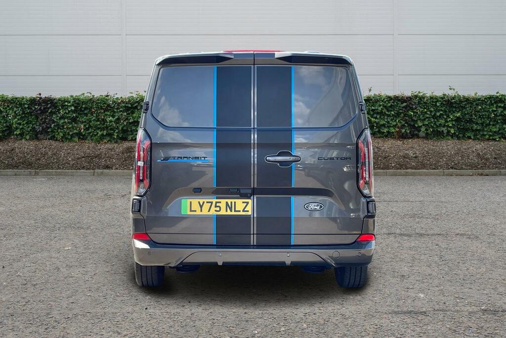 Ford Transit Custom 160Kw 65Kwh H1 Van Sport LY75NLZ Grey #5