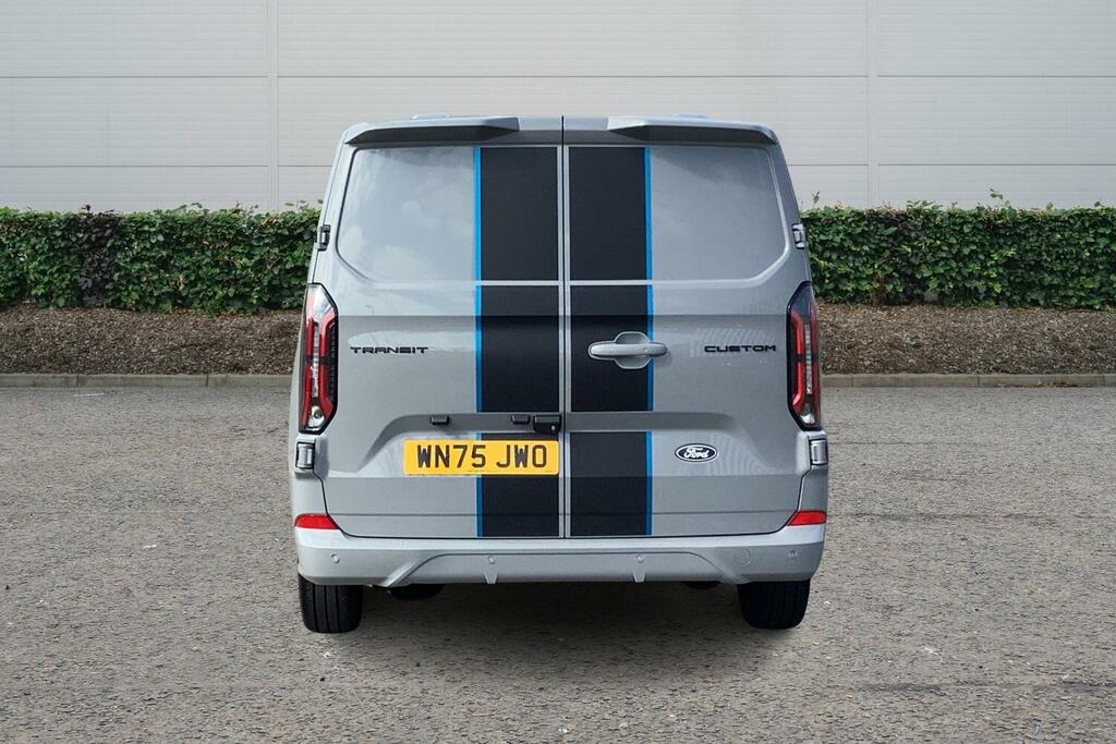 Ford Transit Custom 2.0 Ecoblue 170Ps H1 Van Sport WN75JWO Grey #5