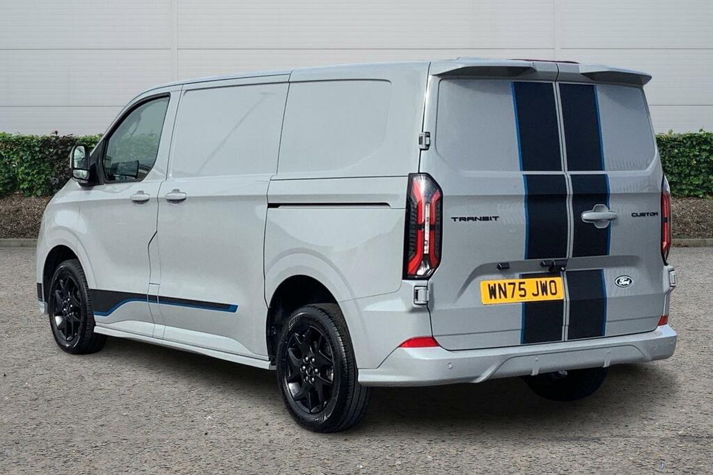 Ford Transit Custom 2.0 Ecoblue 170Ps H1 Van Sport WN75JWO Grey #4