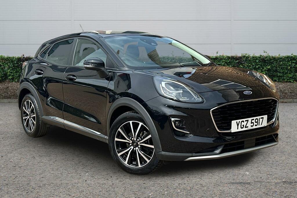 Ford Puma 1.0 Ecoboost Hybrid Mhev 155 Titanium Black