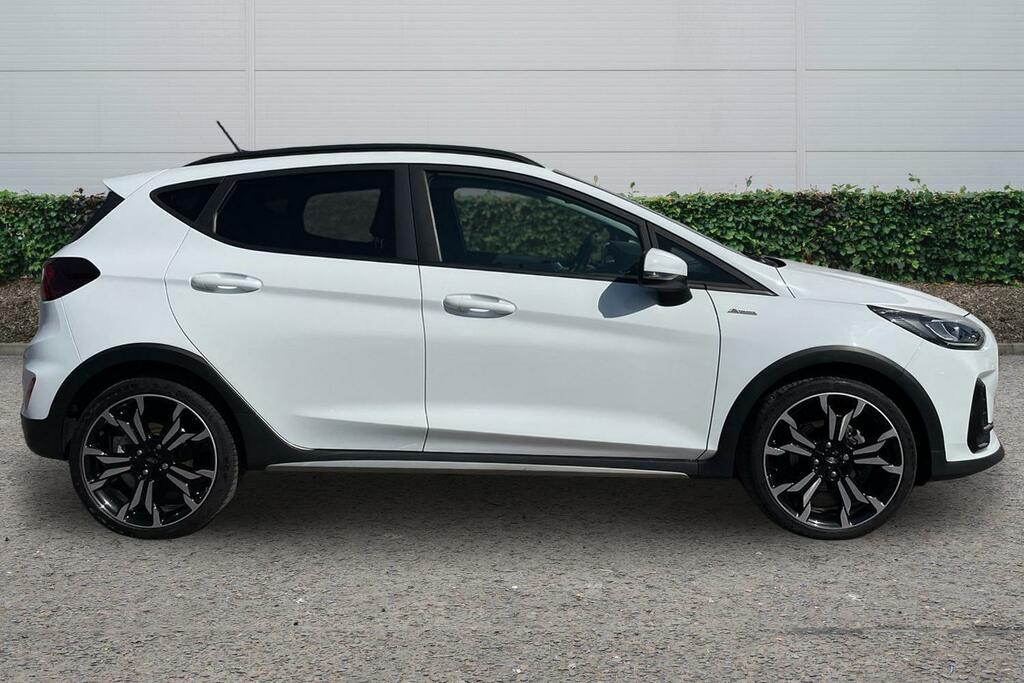 Ford Fiesta 1.0 Ecoboost Hbd Mhev 125 Active X ML23LHN White #3
