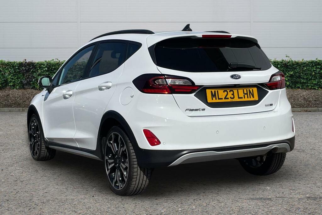 Ford Fiesta 1.0 Ecoboost Hbd Mhev 125 Active X ML23LHN White #2