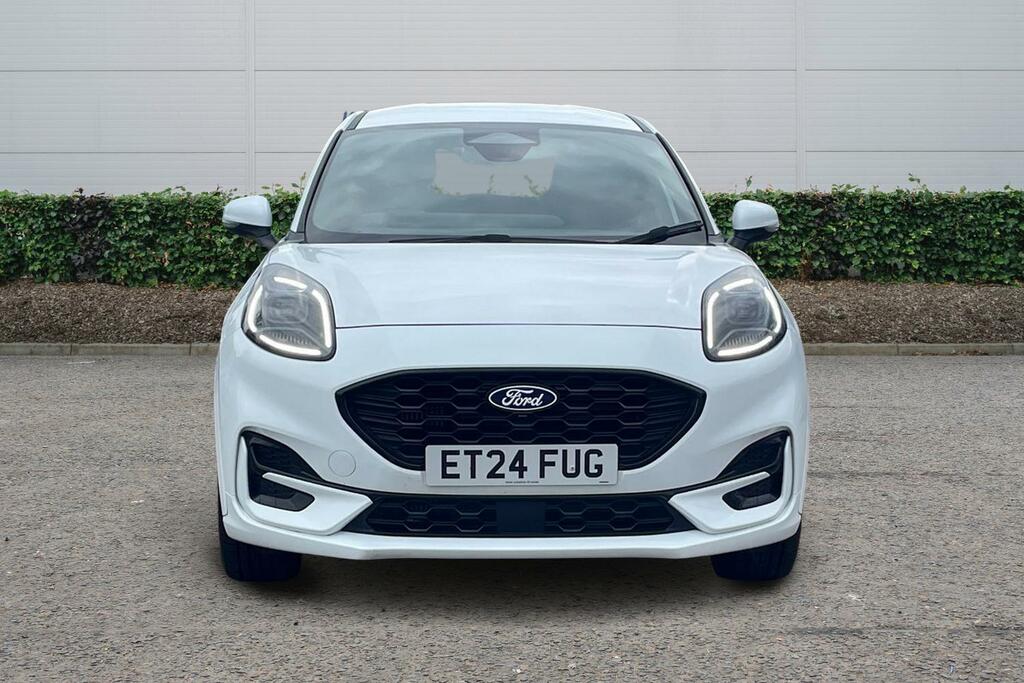Ford Puma 1.0 Ecoboost Hybrid Mhev St-line ET24FUG White #4