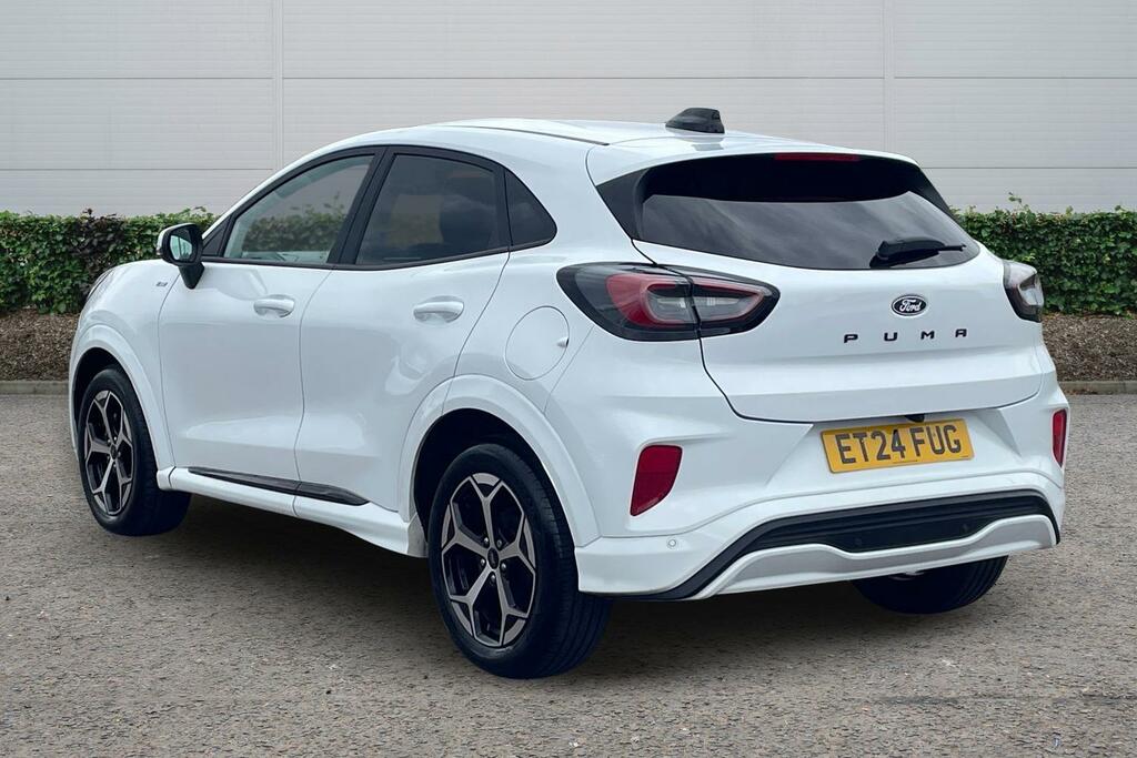 Ford Puma 1.0 Ecoboost Hybrid Mhev St-line ET24FUG White #2