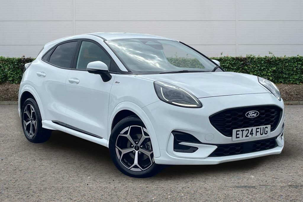 Ford Puma 1.0 Ecoboost Hybrid Mhev St-line White