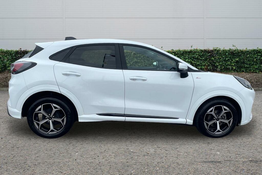 Ford Puma 1.0 Ecoboost Hybrid Mhev St-line ET24FUG White #3
