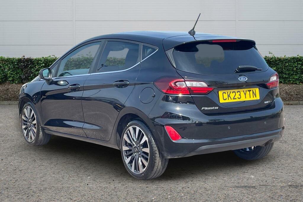 Ford Fiesta 1.0 Ecoboost Hbd Mhev 125 Titanium X CK23YTN Black #2