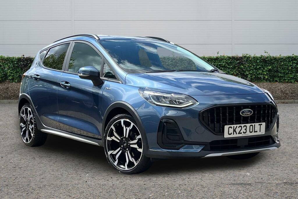 Ford Fiesta 1.0T Ecoboost Mhev Active X Edition Euro 6 Ss 5 Blue