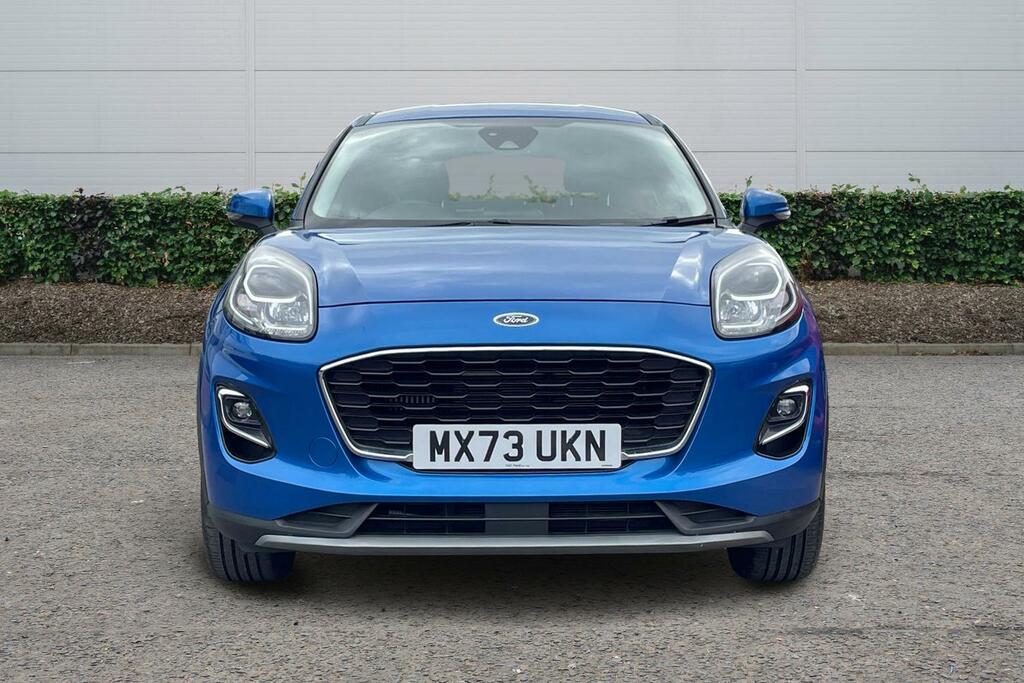 Ford Puma 1.0 Ecoboost Hybrid Mhev Titanium MX73UKN Blue #4