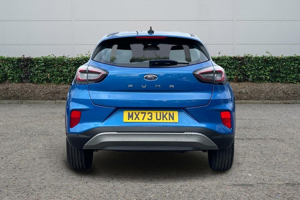 Ford Puma 1.0 Ecoboost Hybrid Mhev Titanium MX73UKN Blue #5