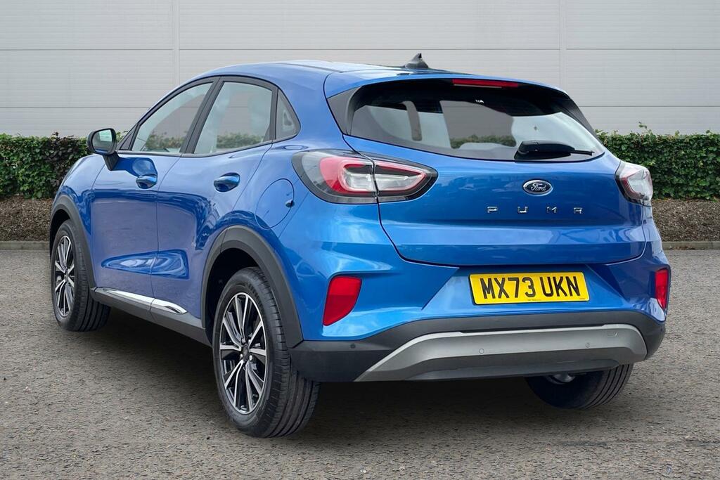 Ford Puma 1.0 Ecoboost Hybrid Mhev Titanium MX73UKN Blue #2
