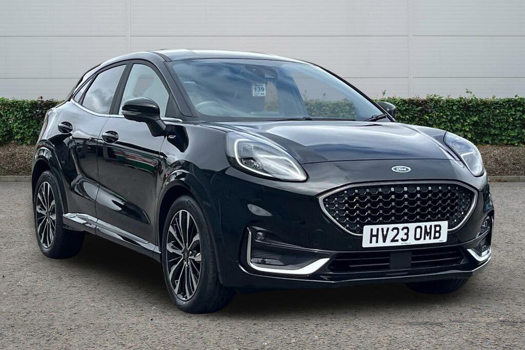 Ford Puma 1.0 Ecoboost Hybrid Mhev 155 St-line Vignale Black