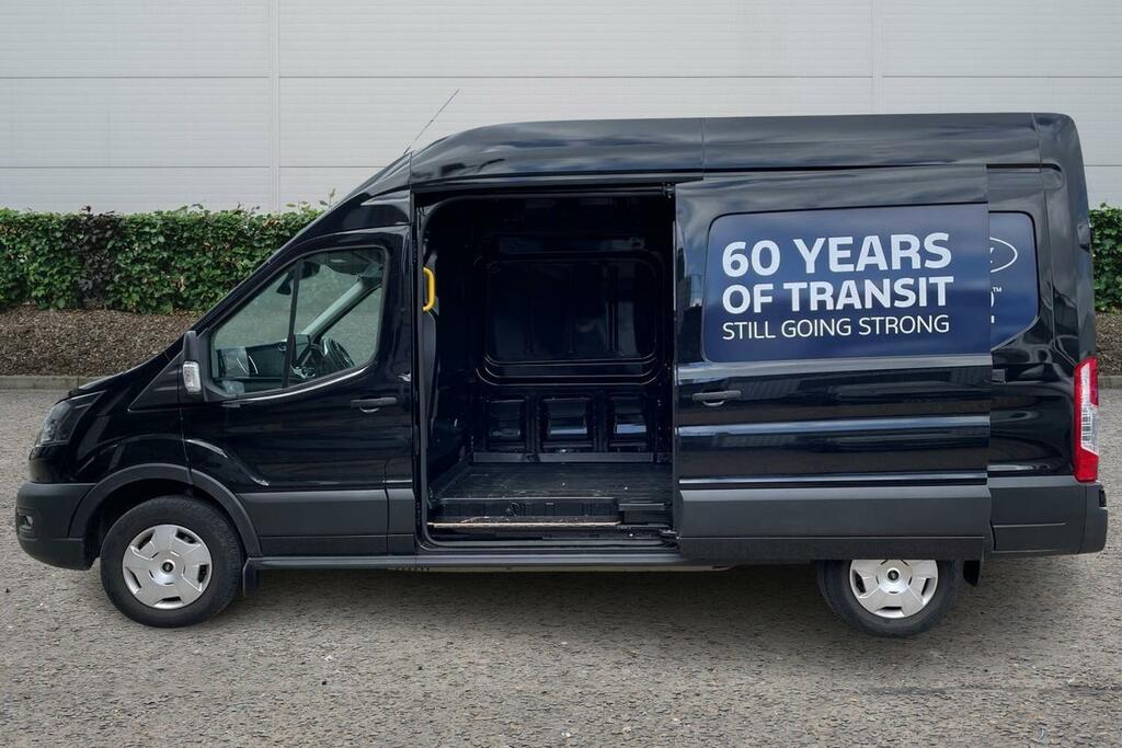 Ford Transit Custom 198Kw 68Kwh H3 Trend Van Dap LV25XMH Black #3