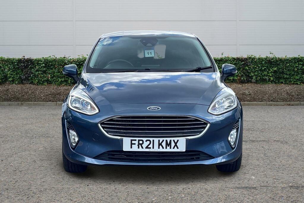 Ford Fiesta 1.0 Ecoboost Hybrid Mhev 125 Titanium X FR21KMX Blue #4