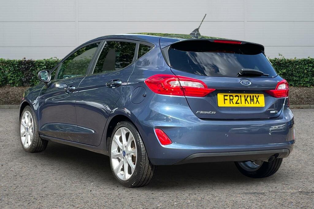 Ford Fiesta 1.0 Ecoboost Hybrid Mhev 125 Titanium X FR21KMX Blue #2