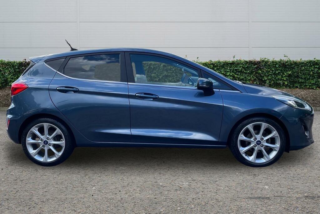 Ford Fiesta 1.0 Ecoboost Hybrid Mhev 125 Titanium X FR21KMX Blue #3