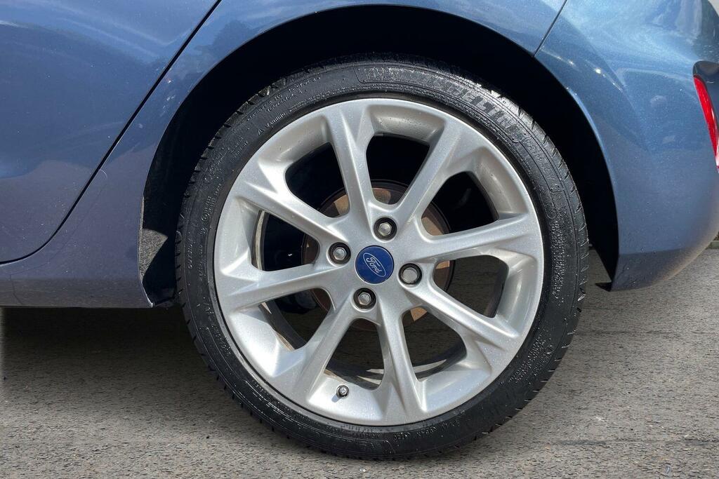 Ford Fiesta 1.0 Ecoboost Hybrid Mhev 125 Titanium X FR21KMX Blue #6