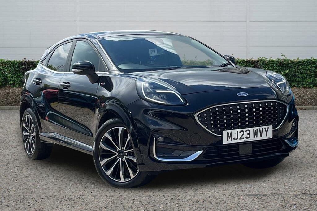 Ford Puma 1.0 Ecoboost Hybr Mhev 155 St-line Vignale Dct Black
