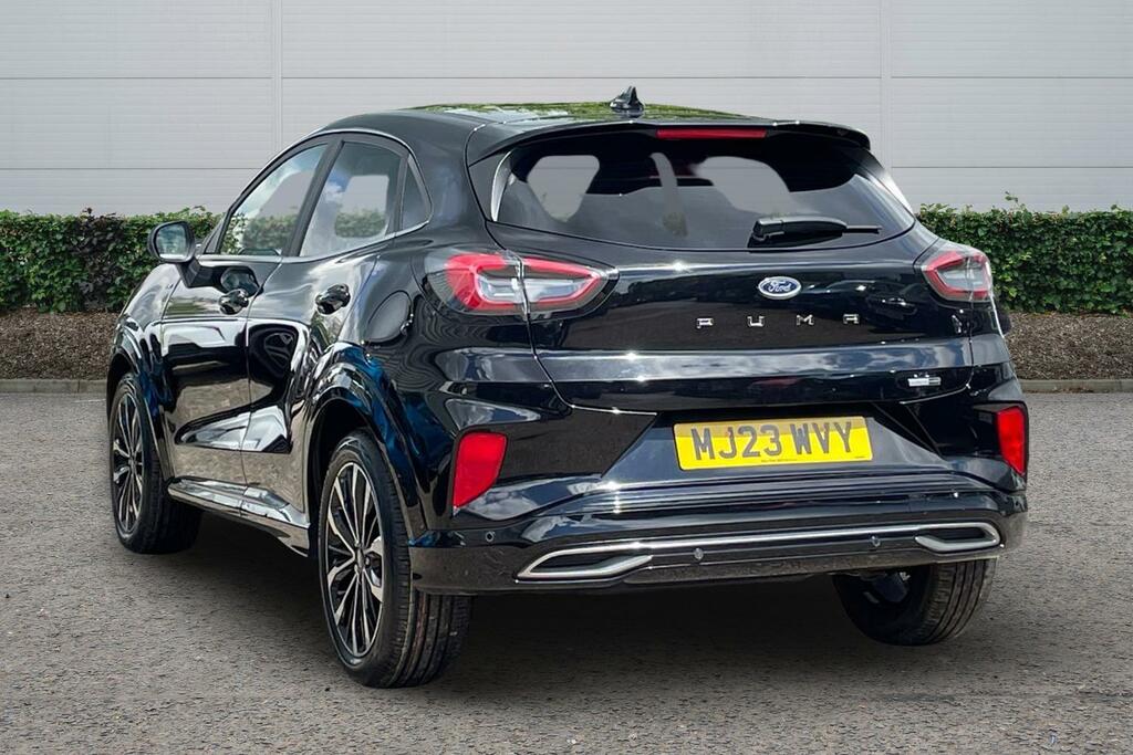 Ford Puma 1.0 Ecoboost Hybr Mhev 155 St-line Vignale Dct MJ23WVY Black #2