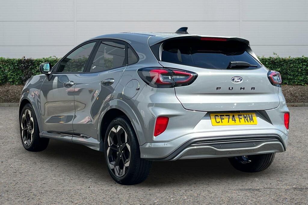 Ford Puma 1.0 Ecoboost Hybrid Mhev St-line X CF74FNM Silver #2