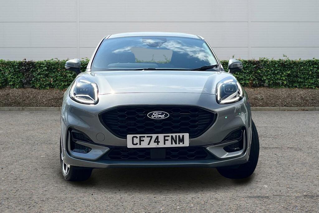 Ford Puma 1.0 Ecoboost Hybrid Mhev St-line X CF74FNM Silver #4