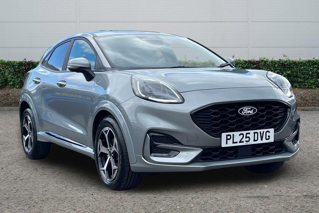 Ford Puma 1.0 Ecoboost Hybrid Mhev St-line Dct Silver