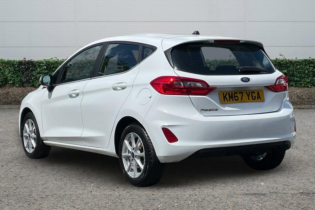 Ford Fiesta 1.1 Ti-vct Zetec Euro 6 Ss KM67YGA White #2