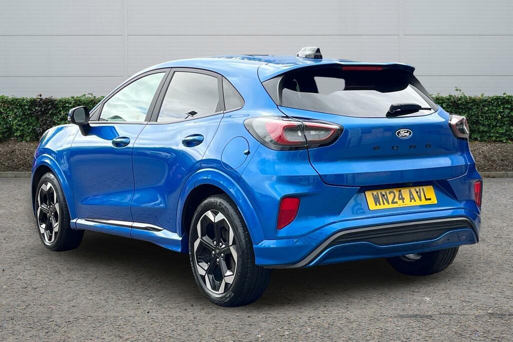 Ford Puma 1.0 Ecoboost Hybrid Mhev St-line X WN24AVL Blue #2