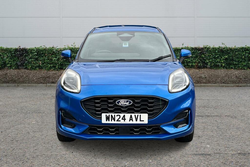 Ford Puma 1.0 Ecoboost Hybrid Mhev St-line X WN24AVL Blue #4