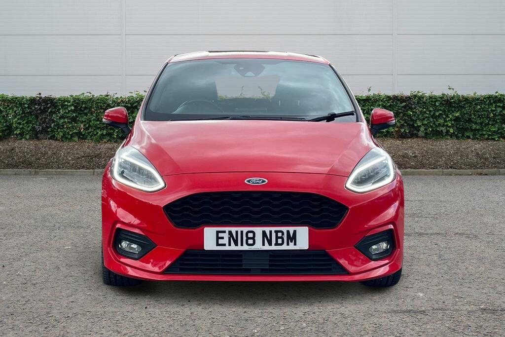 Ford Fiesta 1.0 Ecoboost 140 St-line X EN18NBM Red #4