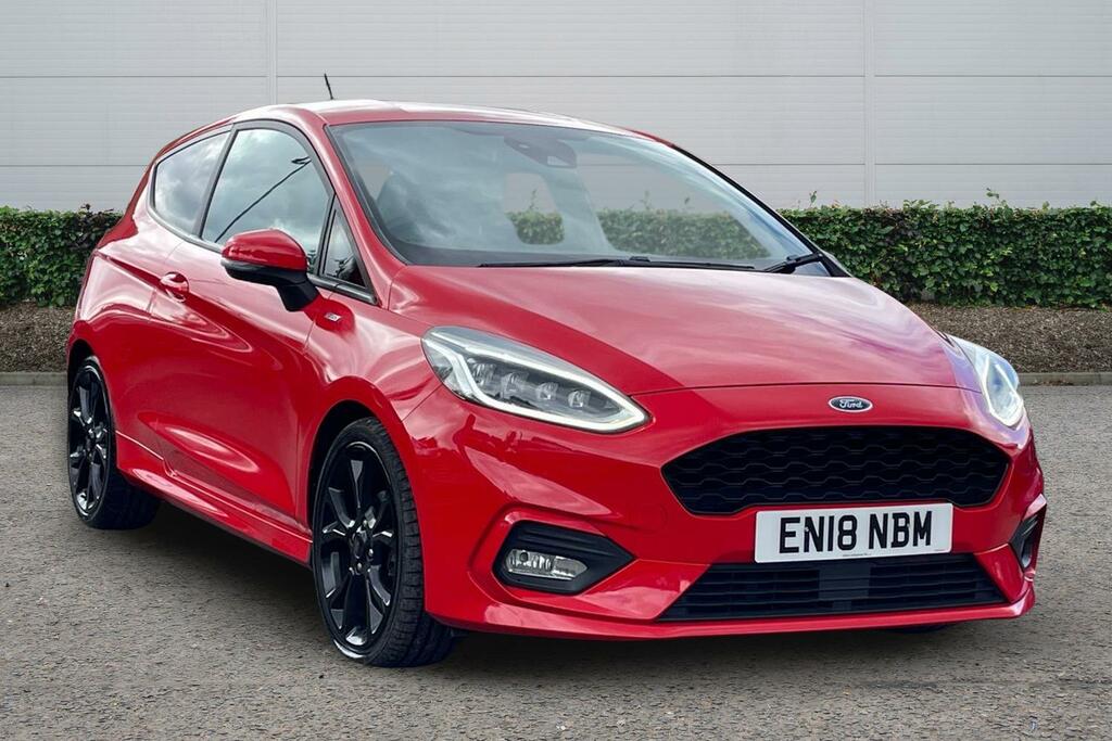 Ford Fiesta 1.0 Ecoboost 140 St-line X Red