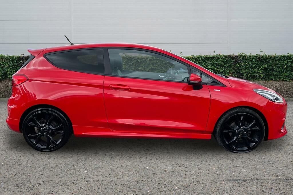 Ford Fiesta 1.0 Ecoboost 140 St-line X EN18NBM Red #3