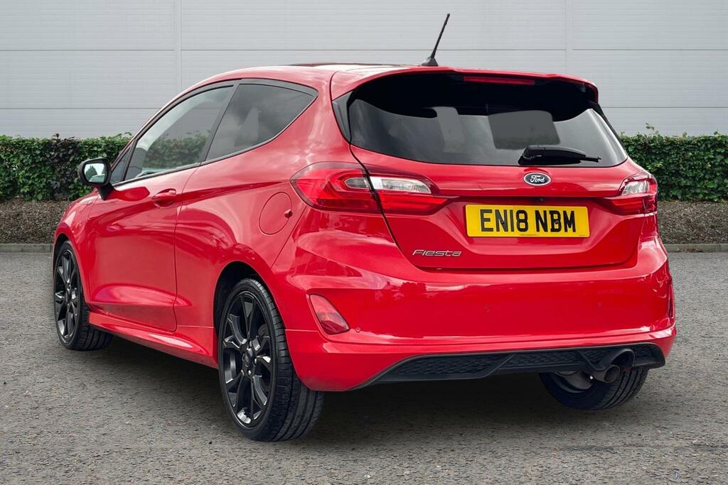 Ford Fiesta 1.0 Ecoboost 140 St-line X EN18NBM Red #2