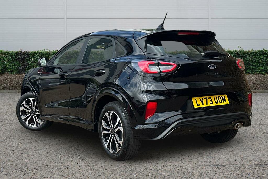Ford Puma 1.0 Ecoboost Hybrid Mhev St-line LV73UOM Black #2