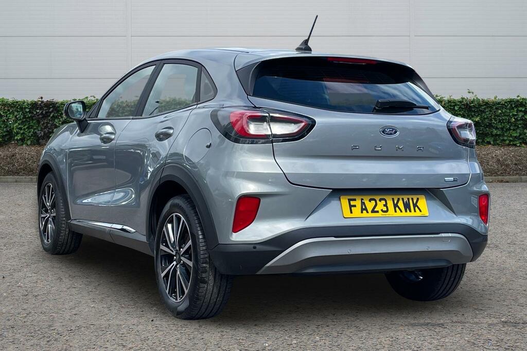 Ford Puma 1.0 Ecoboost Hybrid Mhev 155 Titanium FA23KWK Silver #2