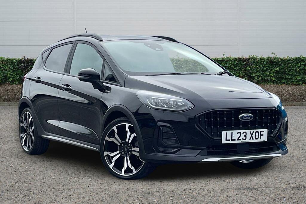 Ford Fiesta 1.0 Ecoboost Hbd Mhev 125 Active X LL23XOF Black