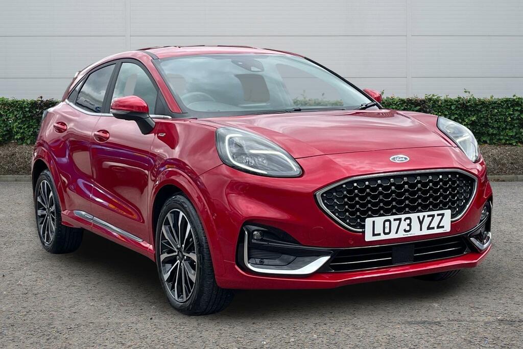 Ford Puma 1.0 Ecoboost Hybr Mhev 155 St-line Vignale Dct Red