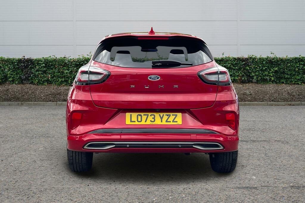 Ford Puma 1.0 Ecoboost Hybr Mhev 155 St-line Vignale Dct LO73YZZ Red #5