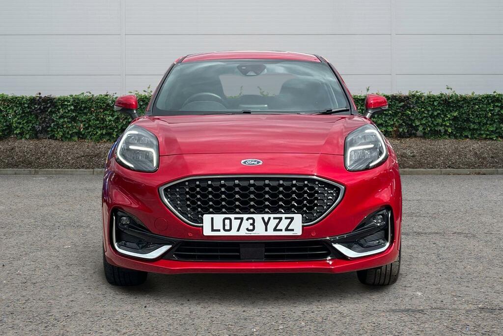 Ford Puma 1.0 Ecoboost Hybr Mhev 155 St-line Vignale Dct LO73YZZ Red #4