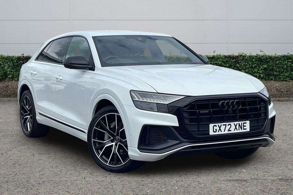 Audi Q8 55 Tfsi Quattro Black Edition Tiptronic White