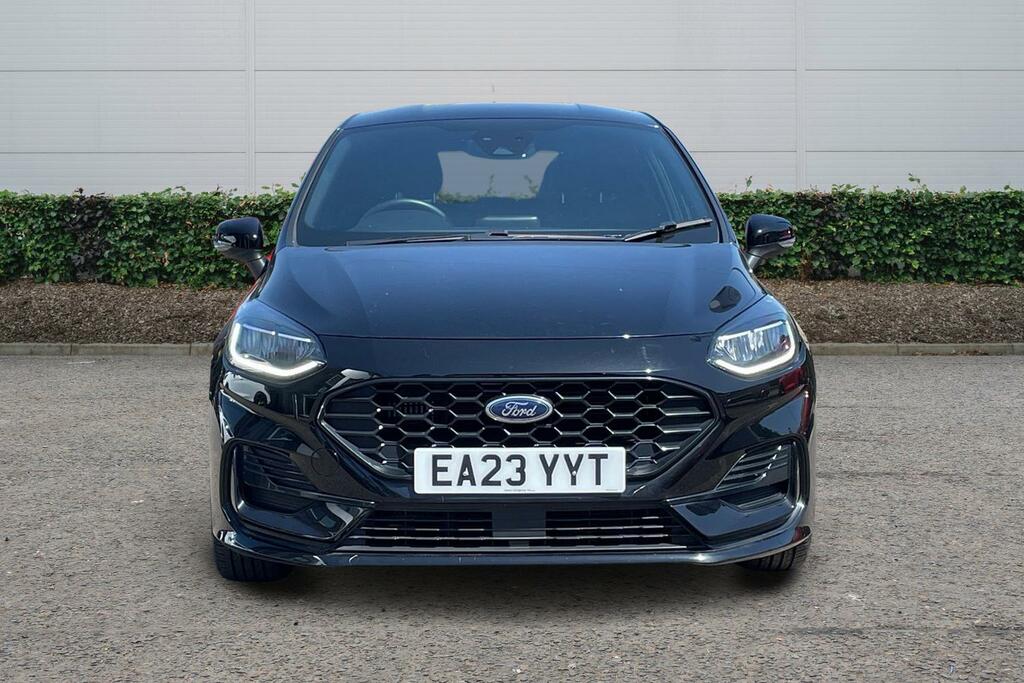 Ford Fiesta 1.0 Ecoboost Hybrid Mhev 125 St-line EA23YYT Black #4