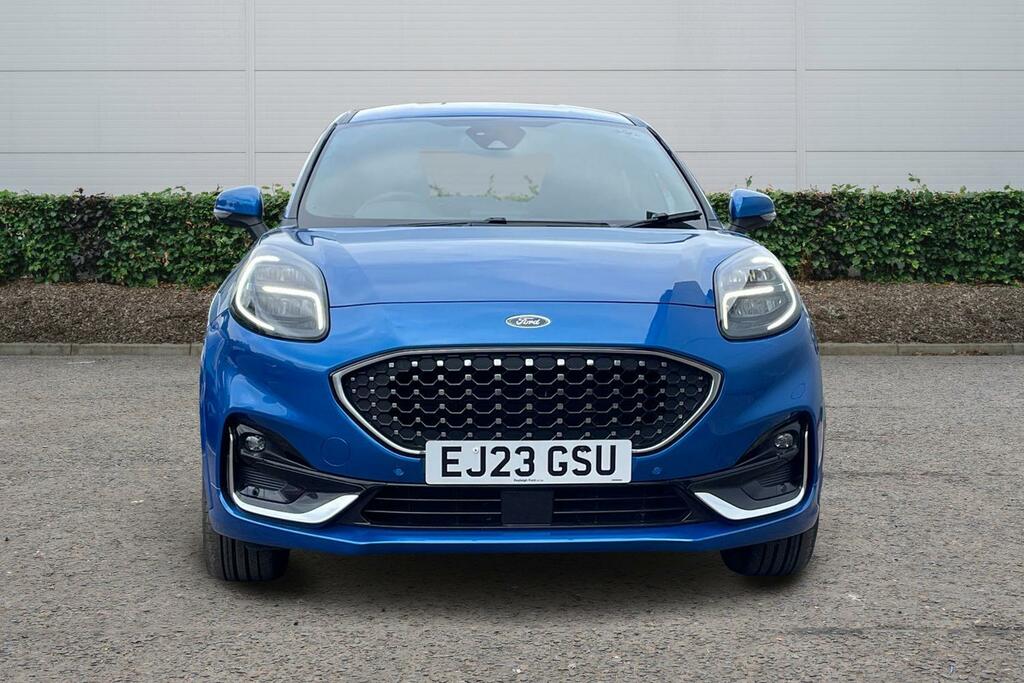 Ford Puma 1.0 Ecoboost Hybrid Mhev 155 St-line Vignale EJ23GSU Blue #4