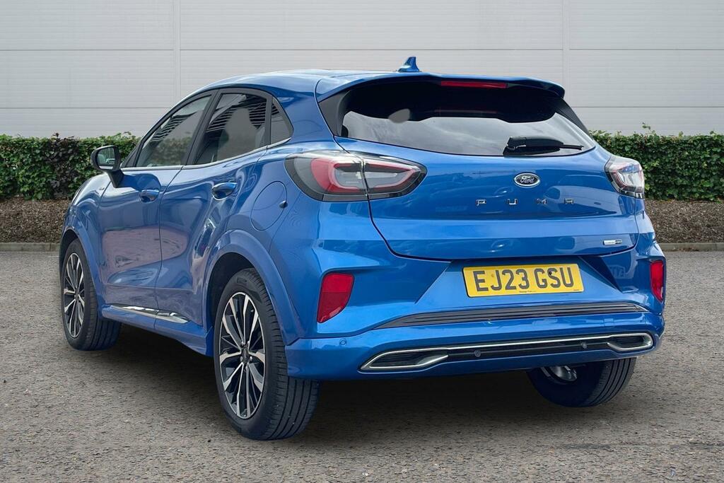Ford Puma 1.0 Ecoboost Hybrid Mhev 155 St-line Vignale EJ23GSU Blue #2